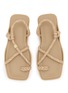 Detail View - Click To Enlarge - FLOWZE SHOES - FLÒ SQUARE Leather Sandals