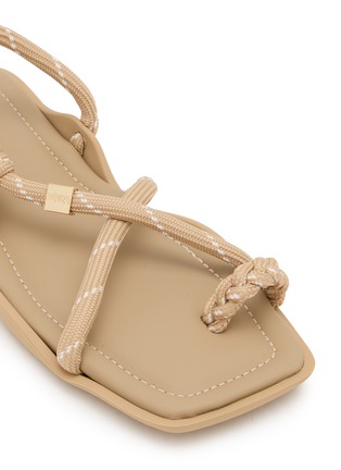 Detail View - Click To Enlarge - FLOWZE SHOES - FLÒ SQUARE Leather Sandals