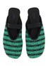 Detail View - Click To Enlarge - FLOWZE SHOES - FLÒ MULE Drawstring Leather Sandals