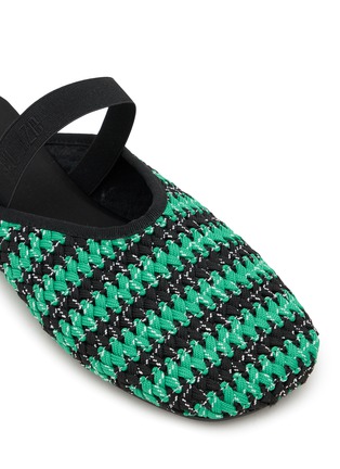 Detail View - Click To Enlarge - FLOWZE SHOES - FLÒ MULE Drawstring Leather Sandals