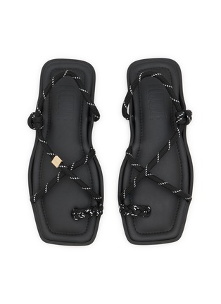 Detail View - Click To Enlarge - FLOWZE SHOES - FLÒ SQUARE Leather Sandals