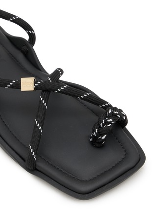 Detail View - Click To Enlarge - FLOWZE SHOES - FLÒ SQUARE Leather Sandals