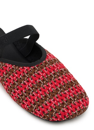 Detail View - Click To Enlarge - FLOWZE SHOES - FLÒ MULE Drawstring Leather Sandals