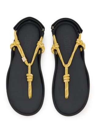Detail View - Click To Enlarge - FLOWZE SHOES - FLÒ Leather Sandals