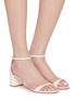 Figure View - Click To Enlarge - STUART WEITZMAN - Nudist 50 Heeled Sandals