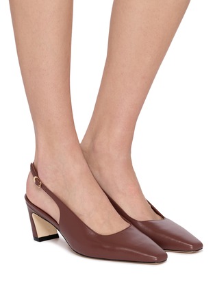 Figure View - Click To Enlarge - STUART WEITZMAN - 50 Stassi Slingback Moire Pumps
