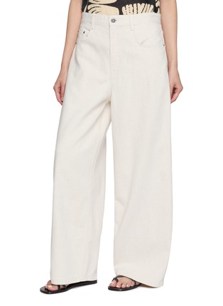 Detail View - Click To Enlarge - EDITION - Wide Leg Denim Pants