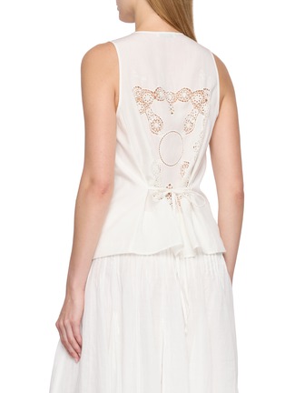 Back View - Click To Enlarge - EDITION - Embroidered Back Top