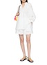 Figure View - Click To Enlarge - EDITION - Elastic Waist Embroidered Shorts