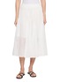 EDITION Lace Edge Midi Skirt