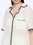  - EDITION - Contrast Edge Knited Shirt