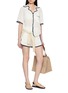 Figure View - Click To Enlarge - EDITION - Contrast Edge Knited Shirt