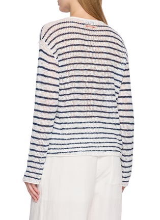 Back View - Click To Enlarge - EDITION - Striped Knitted Top
