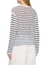 Back View - Click To Enlarge - EDITION - Striped Knitted Top