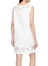 Back View - Click To Enlarge - EDITION - Eyelet Embroidered Denim Dress