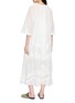 Back View - Click To Enlarge - EDITION - Embroidered Midi Dress