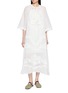 EDITION Embroidered Midi Dress