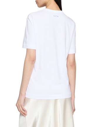 Back View - Click To Enlarge - EDITION - Ocean Embroidered T-shirt