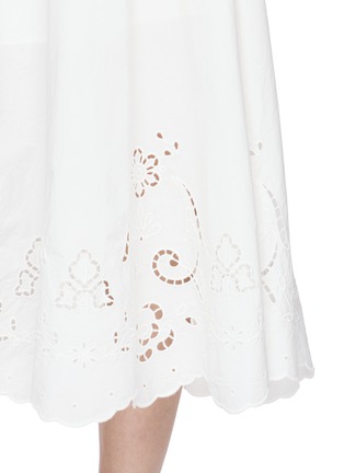  - EDITION - Eyelet Embroidered Midi Skirt