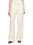 Main View - Click To Enlarge - MONCLER - Drawstring Waistband Wool Gabardine Tailored Pants