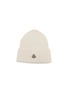 Main View - Click To Enlarge - MONCLER - Ribbed Knit Wool Beanie