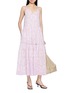 Figure View - Click To Enlarge - EDITION - Tie Drawstring Vacation Midi Dress
