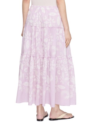 Back View - Click To Enlarge - EDITION - Elastic Waist Midi Skirt