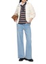 Figure View - Click To Enlarge - MONCLER - Padded Zip Up Knit Cardigan