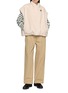 Figure View - Click To Enlarge - MONCLER - Chardonneret Reversible Teddy Down Jacket