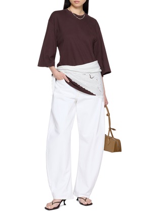 Figure View - Click To Enlarge - EDITION - Oversized T-shirt & Necklace Set