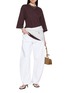 Figure View - Click To Enlarge - EDITION - Oversized T-shirt & Necklace Set