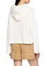 Back View - Click To Enlarge - MONCLER - Cropped Hoodie