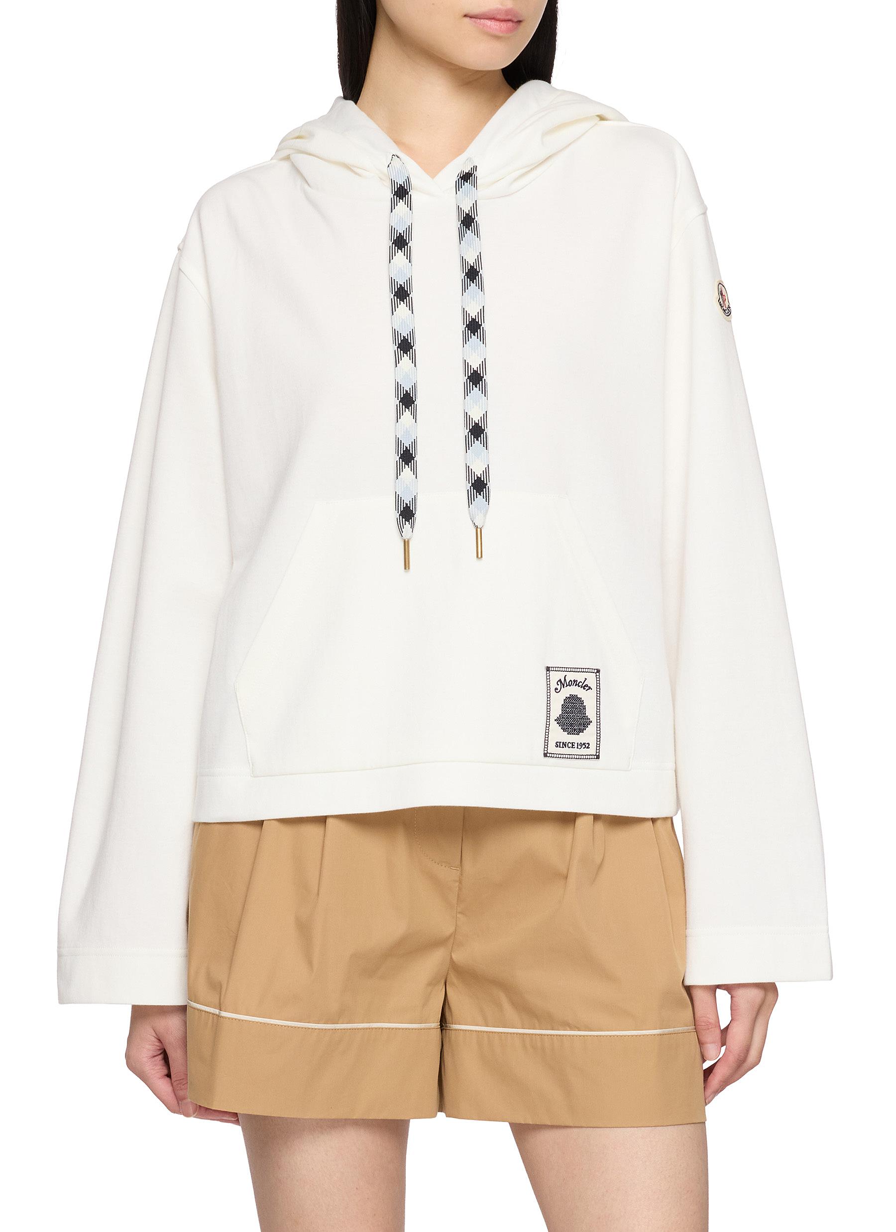 MONCLER | Cropped Hoodie | Women | Lane Crawford