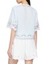 Back View - Click To Enlarge - EDITION - Floral Embroidered Top