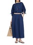 Figure View - Click To Enlarge - EDITION - Boat Neck Off Shoulder Blouse