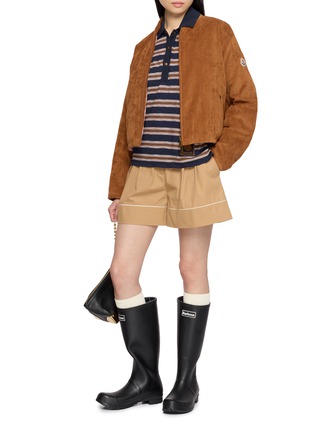 Figure View - Click To Enlarge - MONCLER - Blageon Reversible Corduroy Down Jacket