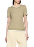 EDITION Layered Knitted T-shirt