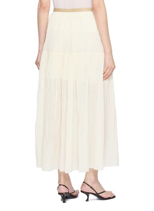 Back View - Click To Enlarge - EDITION - Pleated Midi Skirt