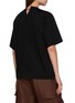 Back View - Click To Enlarge - CARVEN - Embellished Pearl Loop Back T-shirt