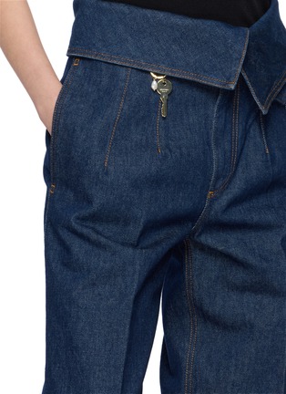  - CARVEN - Orchid Foldover Keyring Jeans