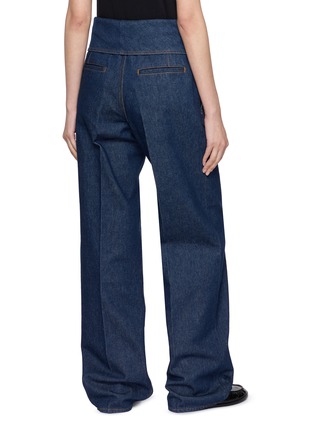 Back View - Click To Enlarge - CARVEN - Orchid Foldover Keyring Jeans