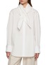 CARVEN Scarf Collar Shirt