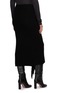 Back View - Click To Enlarge - CARVEN - Fringed Knit Midi Skirt