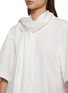  - CARVEN - Scarf Collar T-shirt