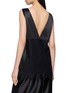Back View - Click To Enlarge - CARVEN - Sleeveless Lace Lingerie Top