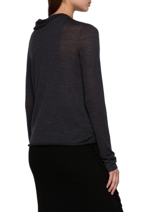 Back View - Click To Enlarge - CARVEN - Cowl Neck Jumper 