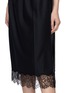  - CARVEN - Midi Lingerie Skirt