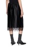 Back View - Click To Enlarge - CARVEN - Midi Lingerie Skirt