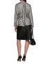 Figure View - Click To Enlarge - CARVEN - Kimono Tie Back Top
