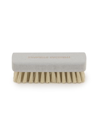  - BRUNELLO CUCINELLI - Camocio Light Intrecciato Suede Loafers